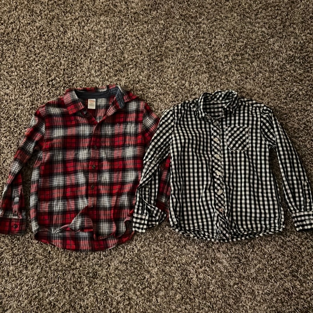 Boys button down shirts
